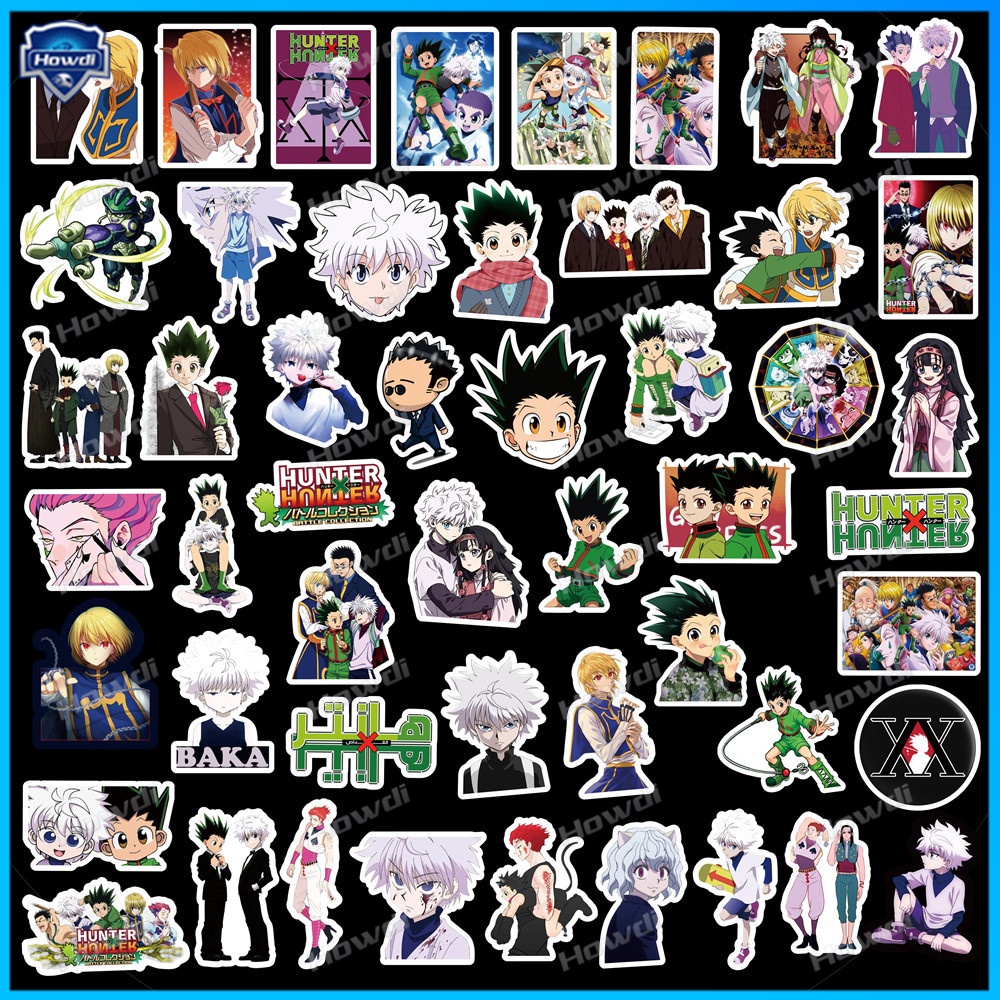 Stiker Motif Anime Hunter Tahan Air Untuk Mobil / Helm Motor