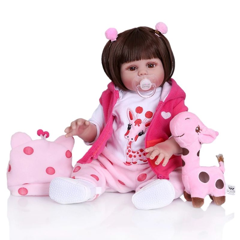 Full Silikon Boneka Reborn Premium cowok cewek 49 cm