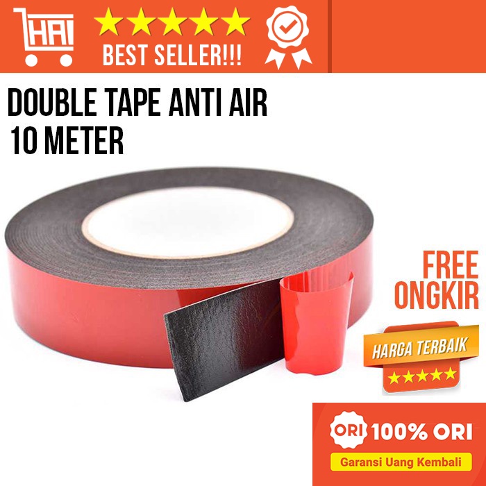 

[ORIGINAL] DOUBLE TAPE KUAT UNTUK DINDING TEMBOK SERBAGUNA DOUBLE TIP KUAT SELOTIP LAKBAN DOBELTIP