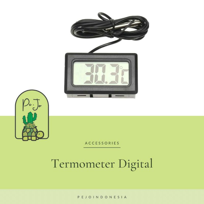 Mini LCD Thermometer Digital Alat Pendeteksi Suhu Ruangan