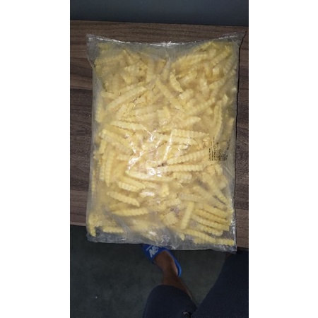 

Crinkle Cut kentang beku 2,5 kg