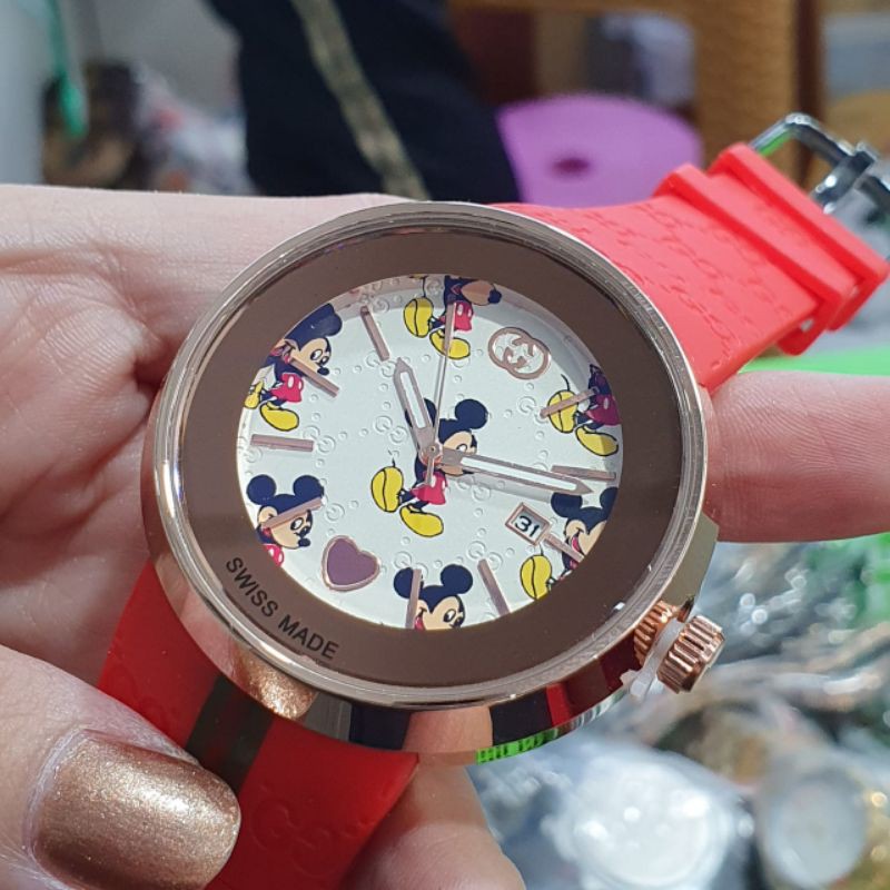 [COD]JAM TANGAN WANITA MICKEY GC1003YN/JAM TANGAN MURAH PREMIUM COCOK BUAT KADO