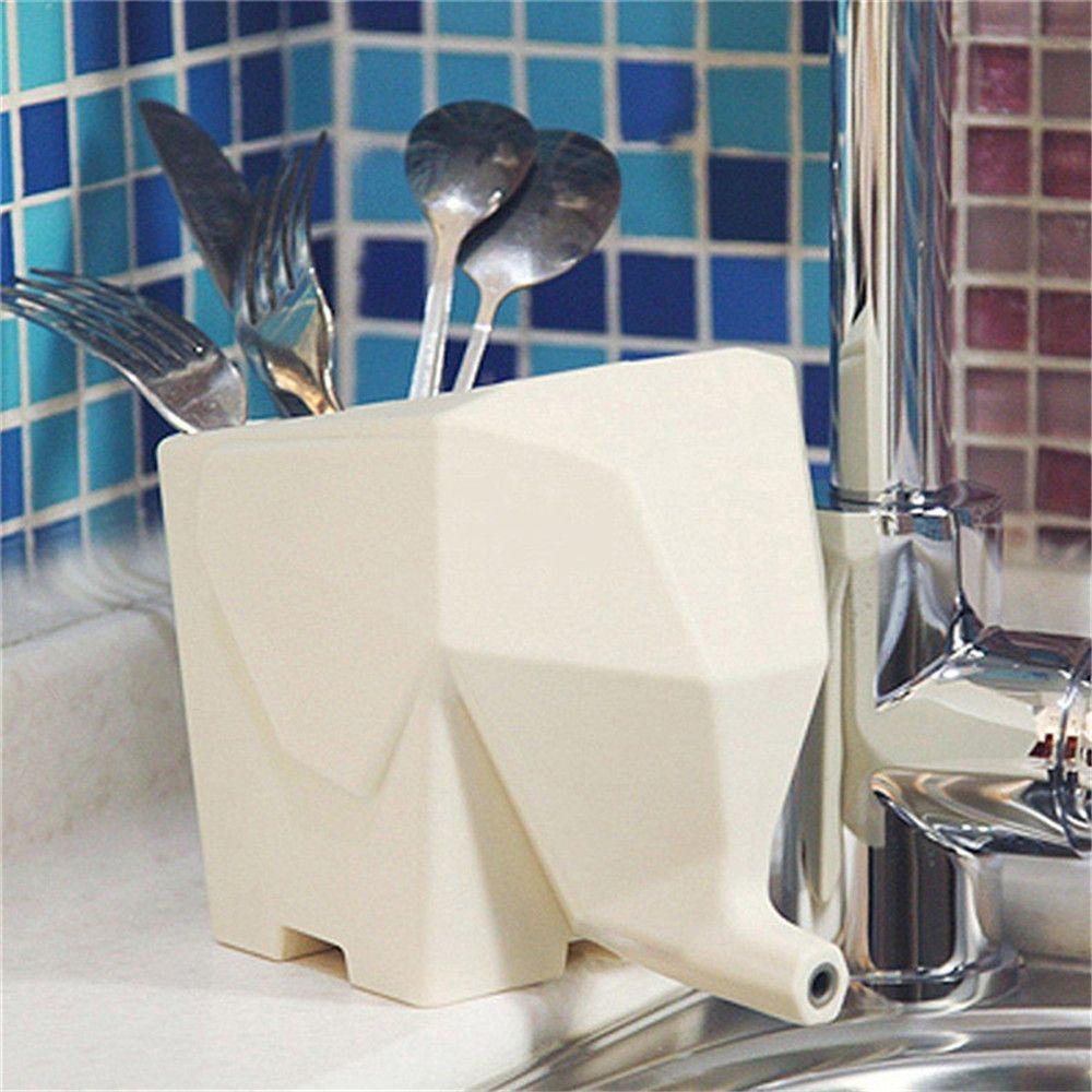 Chookyy Tempat Penyimpanan Kamar Mandi Lucu Odol Toothbrush Holder Gajah