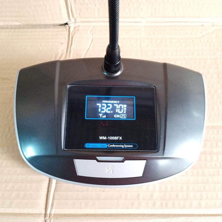 MIC MEJA WIRELESS 8 CHANNEL ATL WM 1008FX MICROPHONE VONFEREN