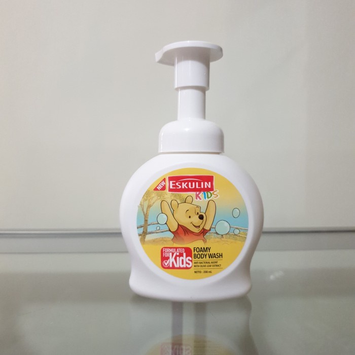 Trendi Eskulin Kids Foamy Body Wash Botol 200Ml Trendi