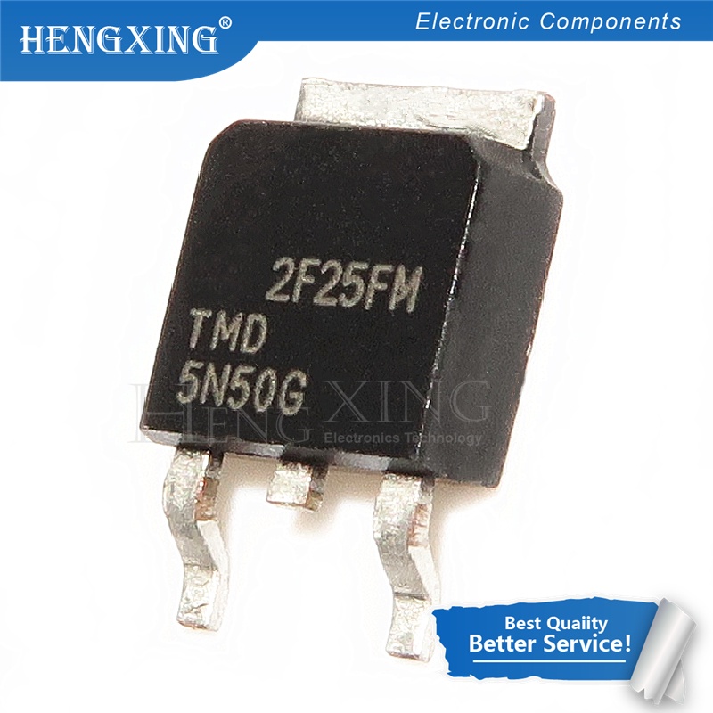 100pcs Ic TMD5N50G TMD5N50 FQD5N50C 5N50 TO-252