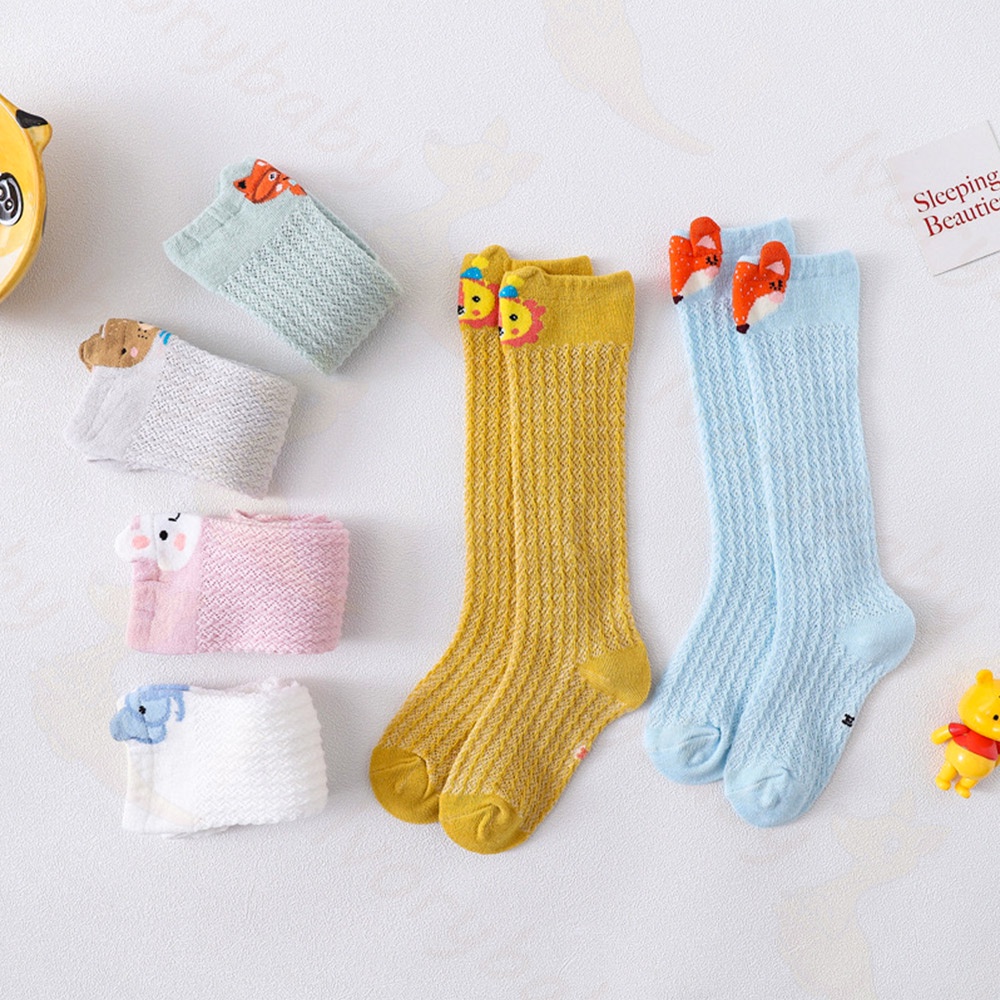 Ivorybaby Kaos kaki bayi perempuan selutut degan motif lucu kaus kaki bayi/baby socks