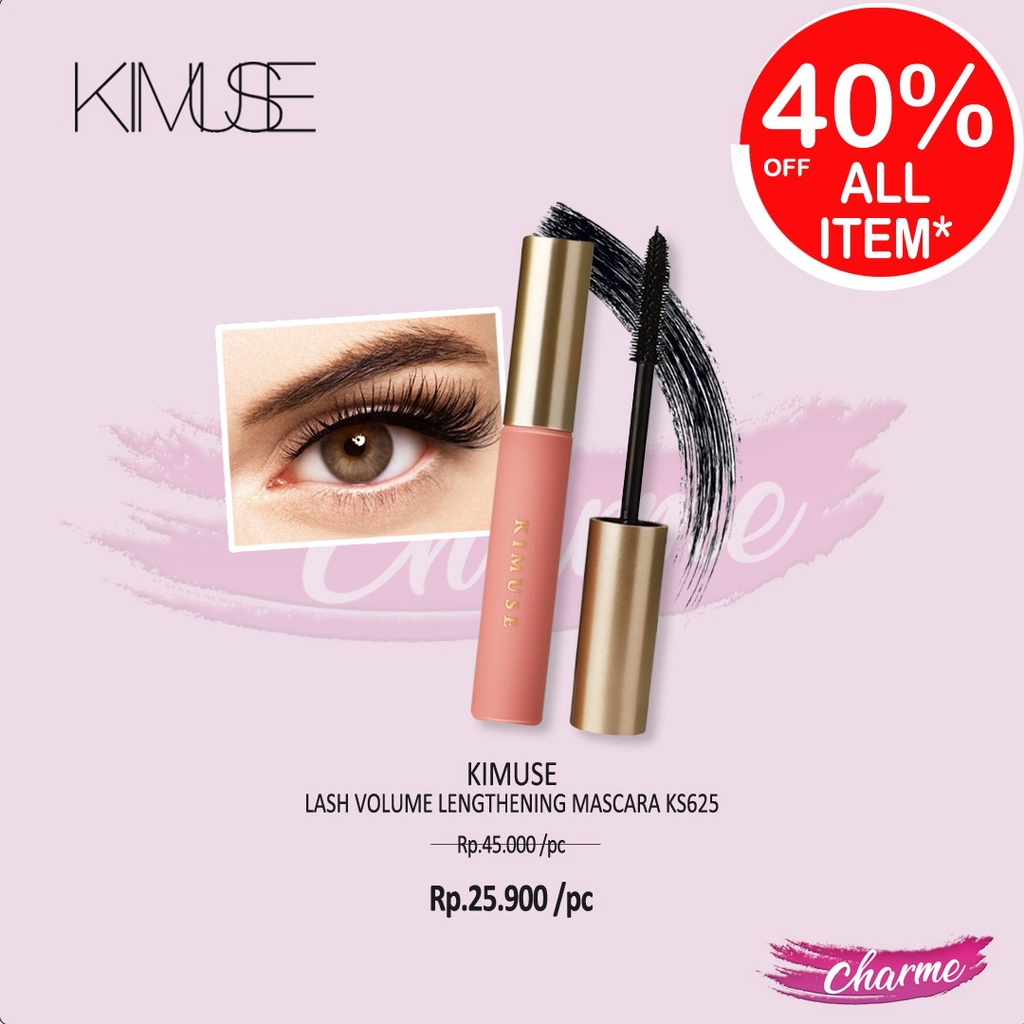 (READY &amp; ORI) Kimuse Lash Volume Lengthening Mascara KS625