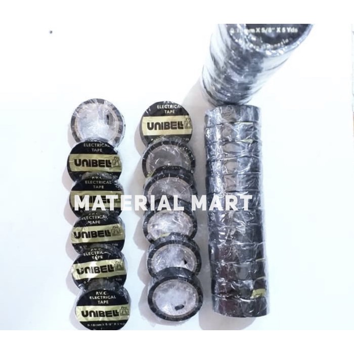 Isolasi Listrik Kecil | Perekat Kabel Listrik Lakban | Electrical Tape | Material Mart