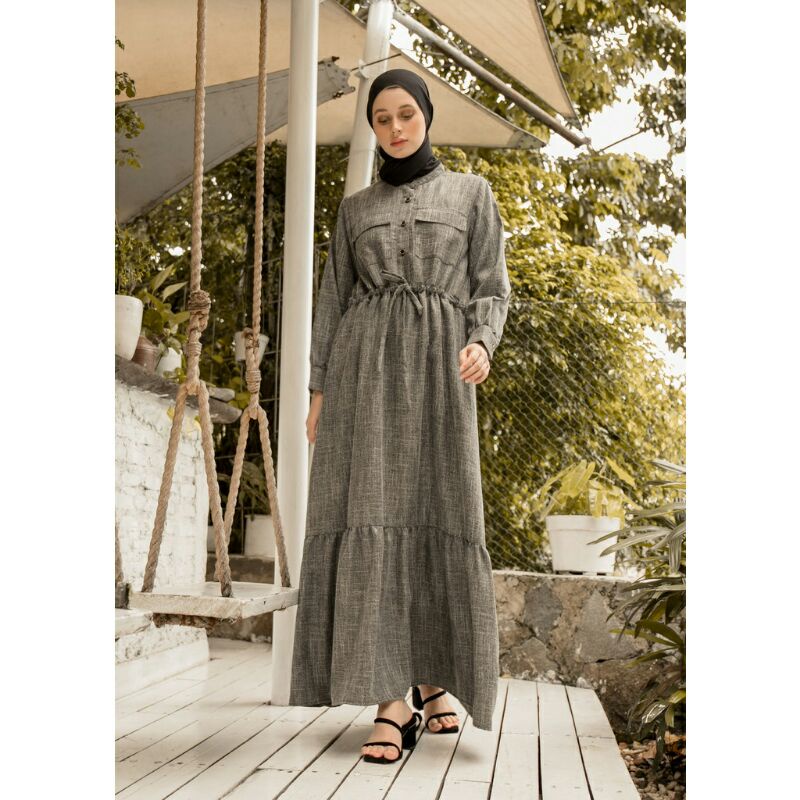 (NEW) Gisca dress black aleza label