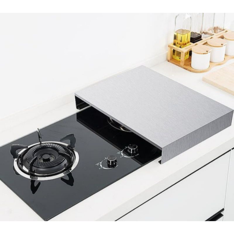 Tutup kompor Tutup stainless Cover stainless Rak kompor dapur