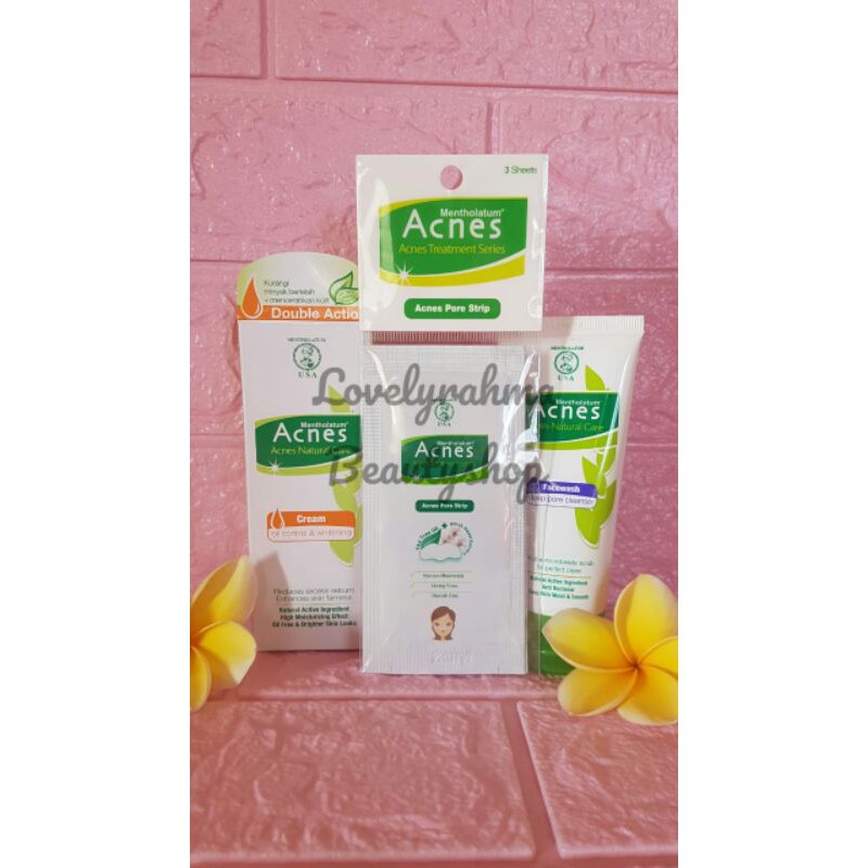 Paket acnes deep cleanser 3in1 komedo