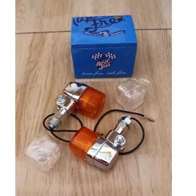 LAMPU SEIN KOTAK MODEL PALU BESI BORN FREE