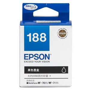 TINTA EPSON T-188 BLACK ORIGINAL