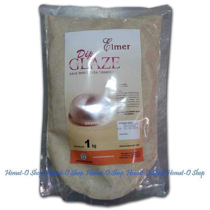 

Kemasan Original (NO Repack) Elmer TIRAMISU Spread / Dip Glaze 1 Kg
