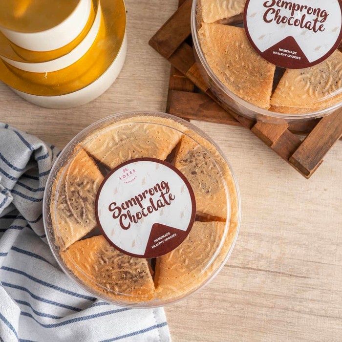 

⭐ COD ⭐ Semprong Coklat Loves Kekinian