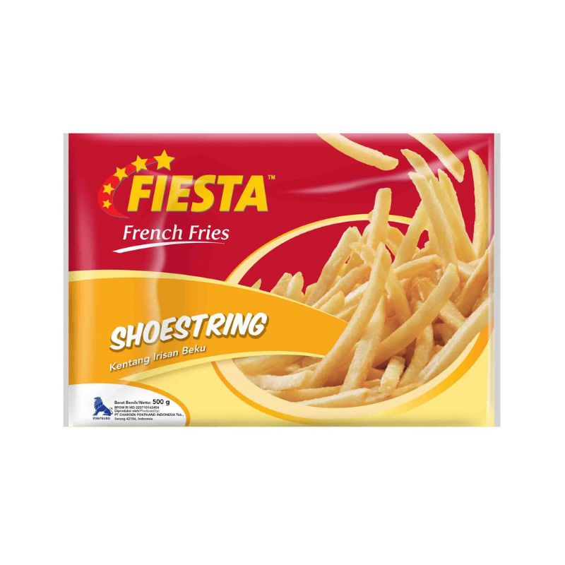 

FIESTA SHOESTRING 1KG & 500GR / FIESTA KENTANG GORENG SHOESTRING