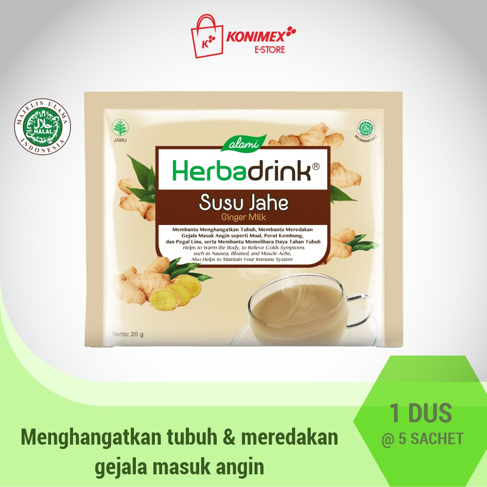 Jual Herbadrink Susu Jahe Shopee Indonesia 8573