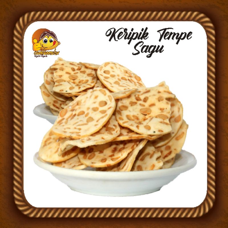 Jual Keripik Tempe Sagu 500 Gr 1 2 Kg Shopee Indonesia