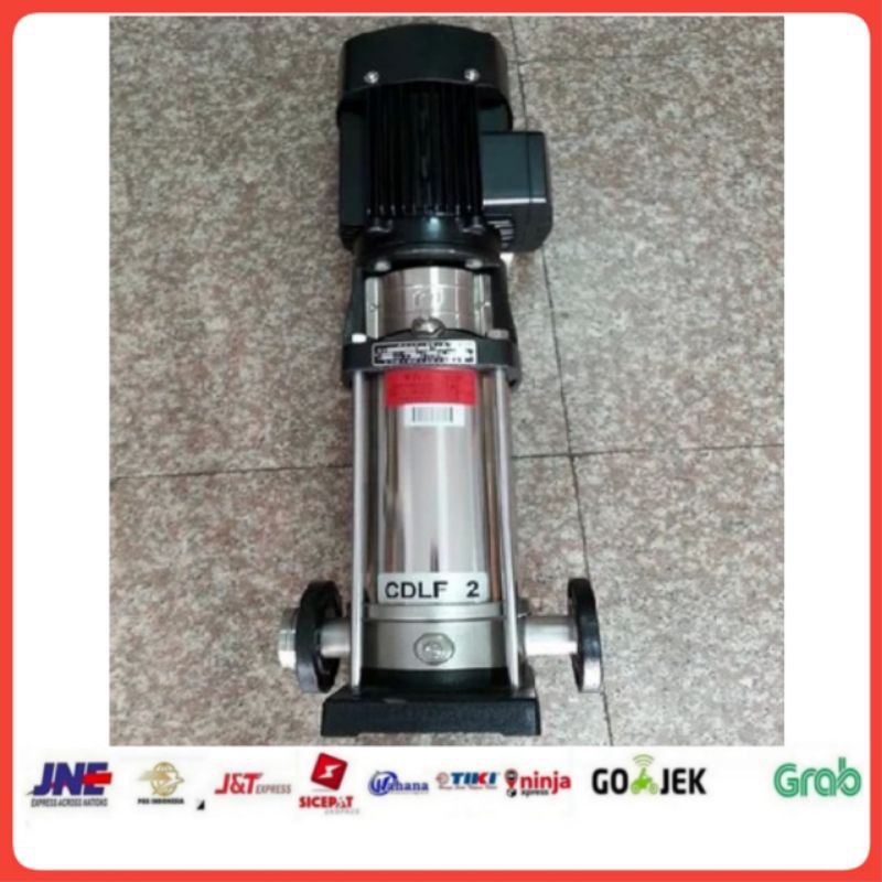 Pompa Air Booster CNP CDLF 2-22 3hp 1phase 2.2kw mesin pompa air booster