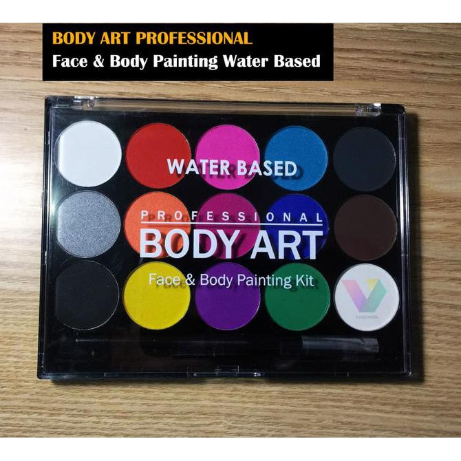 

IREADYl Body Art Professional Face & Body Painting Kit Water Based