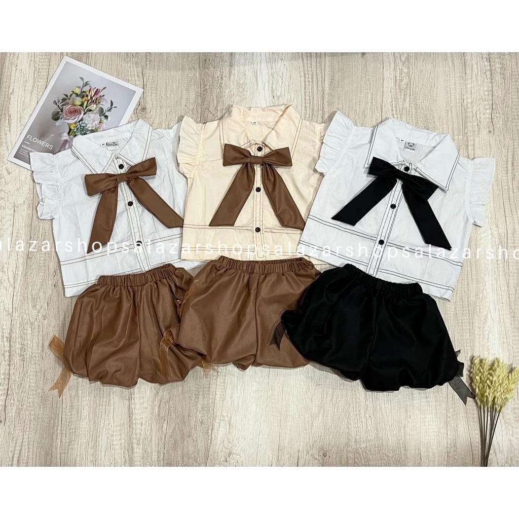 PITA CELANA BALON Setelan Anak Perempuan Korean Kids style