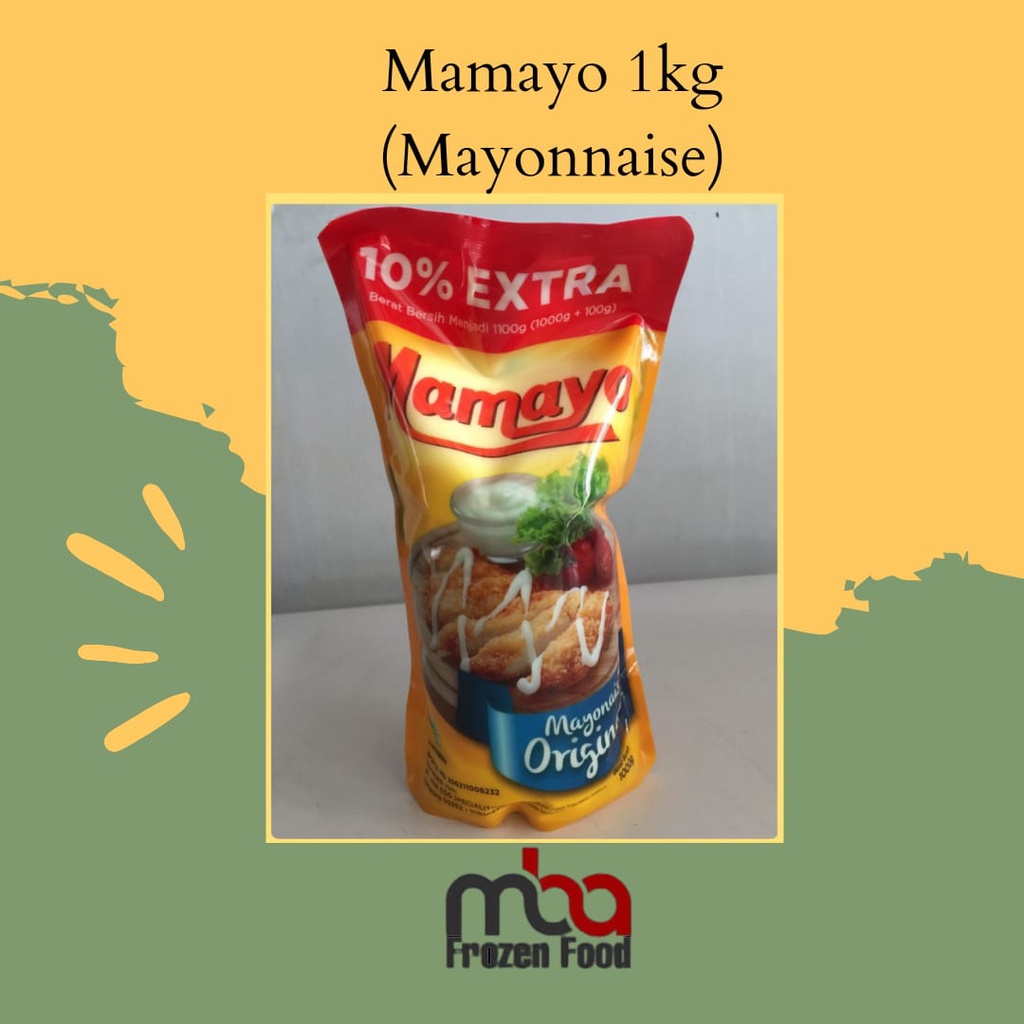 

Mamayo 1kg Mayonaise - FROZEN FOOD