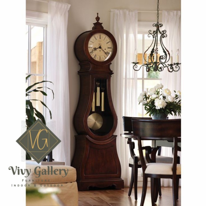 Almari jam kayu jati lemari jam sudut terbaik