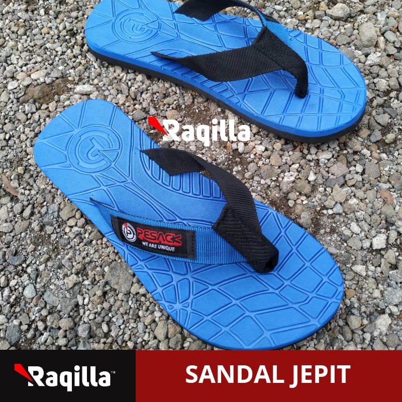 Sandal gunung Biru Beli 1 Gratis 1