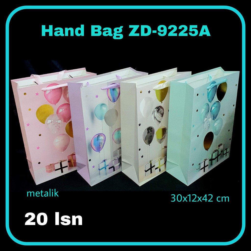 

ILP Hand Bag Kertas ZD9225A / Goodie Bag / Tas Serbaguna / Tas Tenteng