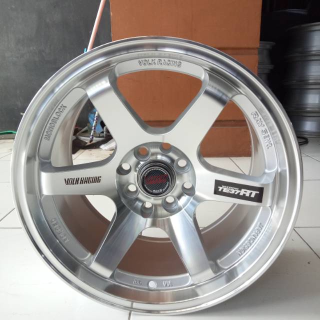 Velg Volk Rays Te37 R16 Velg Racing Mobil Volk Rays Te37 Ring 16 Shopee Indonesia