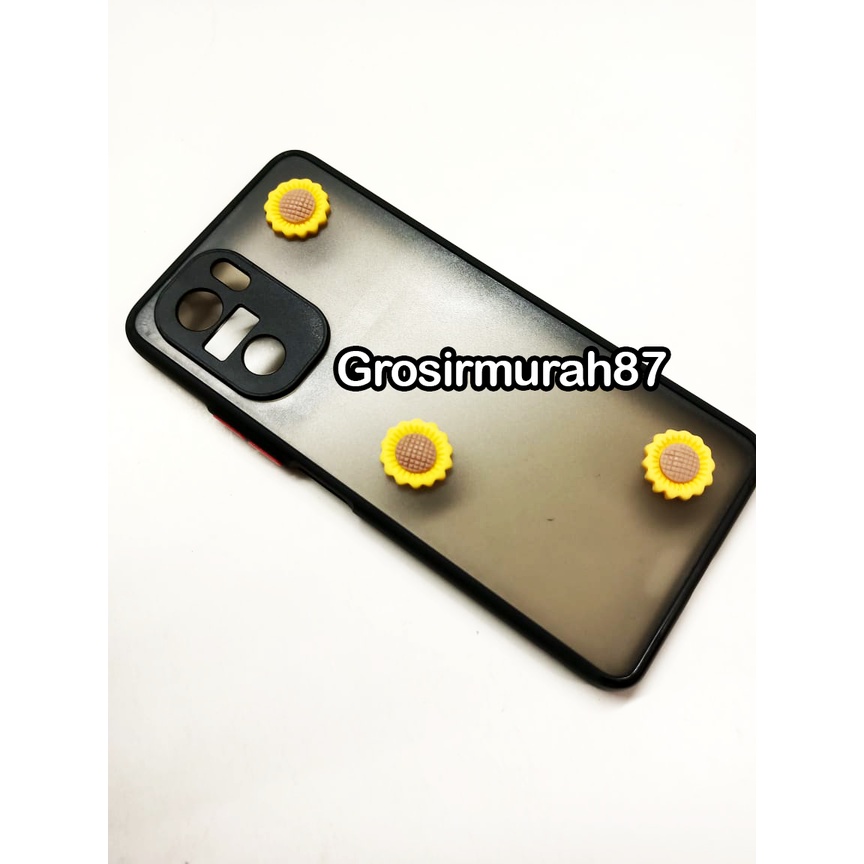 candy macaron softcase case tebal kondom hp Poco f3 Pink maroon kuning hitam navy