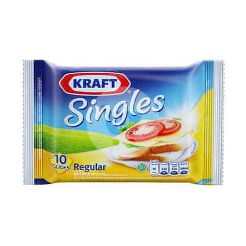 

Kraft Keju Slice 10 Pcs