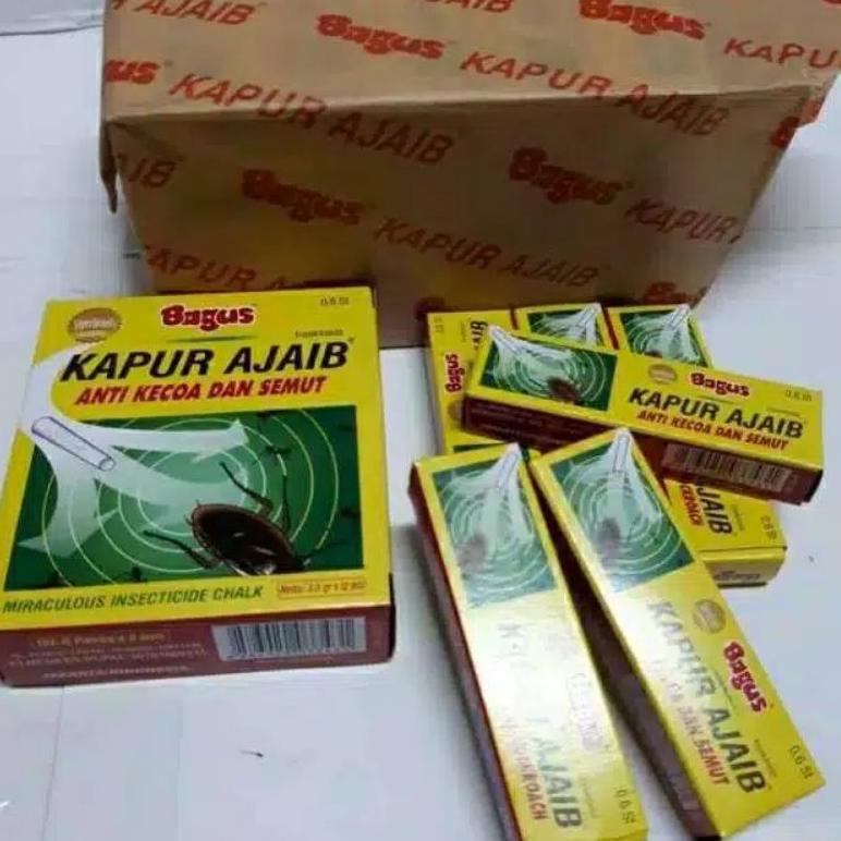 

1 slop Kapur bagus ajaib isi 6 box / 72 batang (KODE 44)