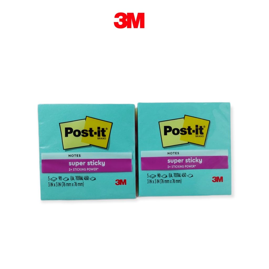 

3M-46 Post-it Notes Cube Town Colour 76mmX76mm 450 Lembar 654-5