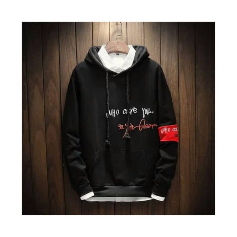 WHO CARE HOODIE || SWEATER HOODIE PRIA || SWEATER HOODIE MURAH #WCH