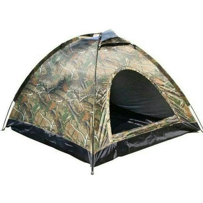 tenda dome camping camo loreng 2-3 orang