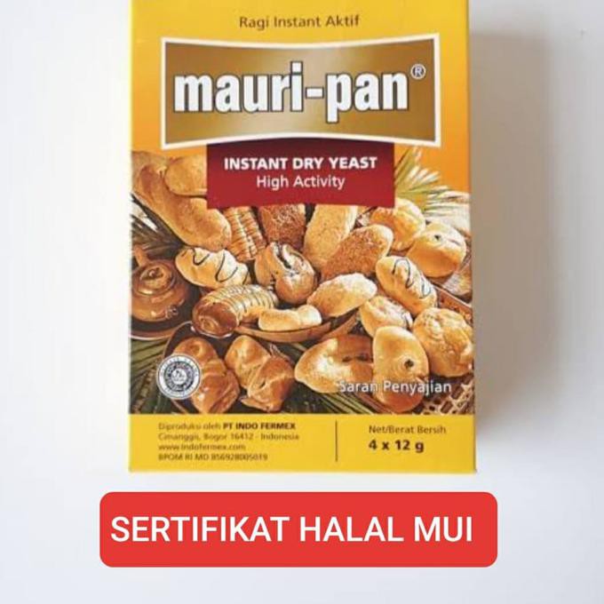 

Promo Ragi Instan Mauripan / Ragi Mauripan 4Sachet X 12Gram