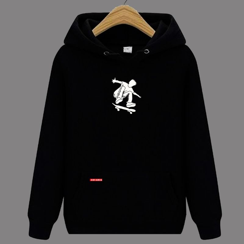 Sweater Hoodie Anak  Hoodie Grafis Flecee Tebal-Skate anak