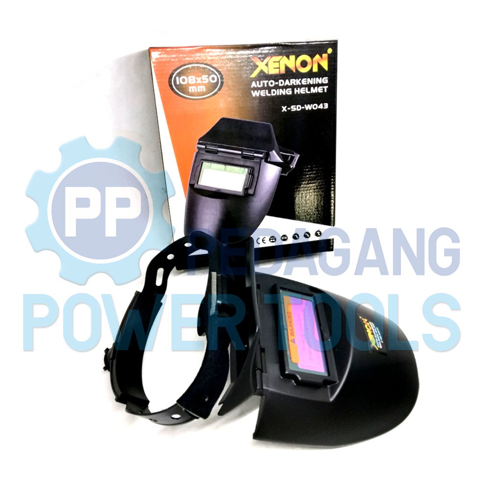 XENON KEDOK TOPENG LAS OTOMATIS - AUTO DARKENING WELDING MASK HELMET