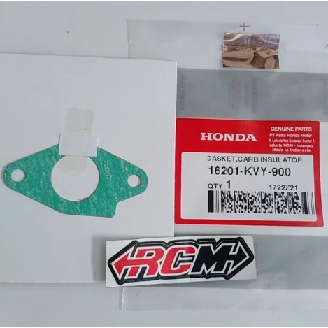 16201-KVY-900 PAKING PERPAK GASKET CARB INSULATOR MANIPOL MANIFOLD BEAT KARBU SCOOPY SPACY KARBU