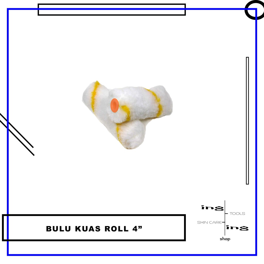 

ISI Bulu Roll Kapal Wool 4” inch / Isi Refill Kuas Cat roll