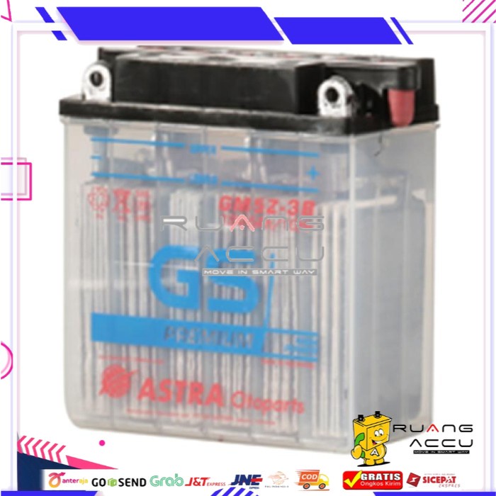 Jual Accu/Aki Motor Basah GS Astra Original GM5Z untuk Mio Sporty