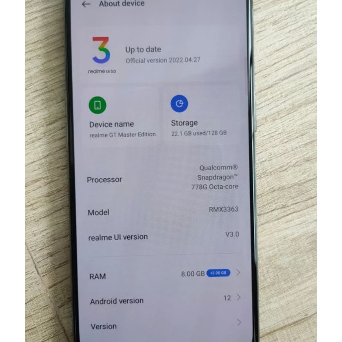 Realme GT Master Second