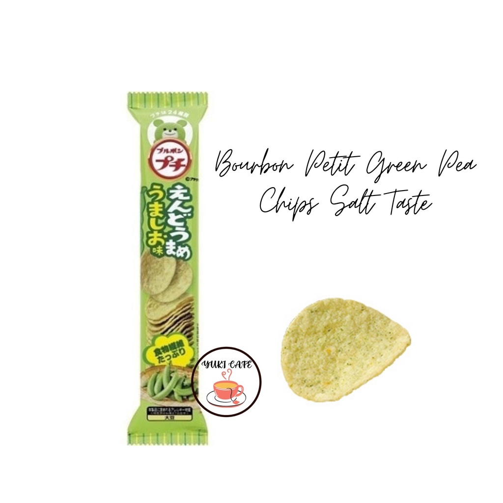 

KERIPIK - BOURBON PETIT GREEN PEA CHIPS SALT TASTE