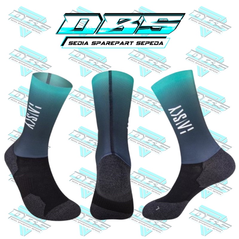 KAOS KAKI BAISKY SPORT SOCKS SATINY FLOW GREEN