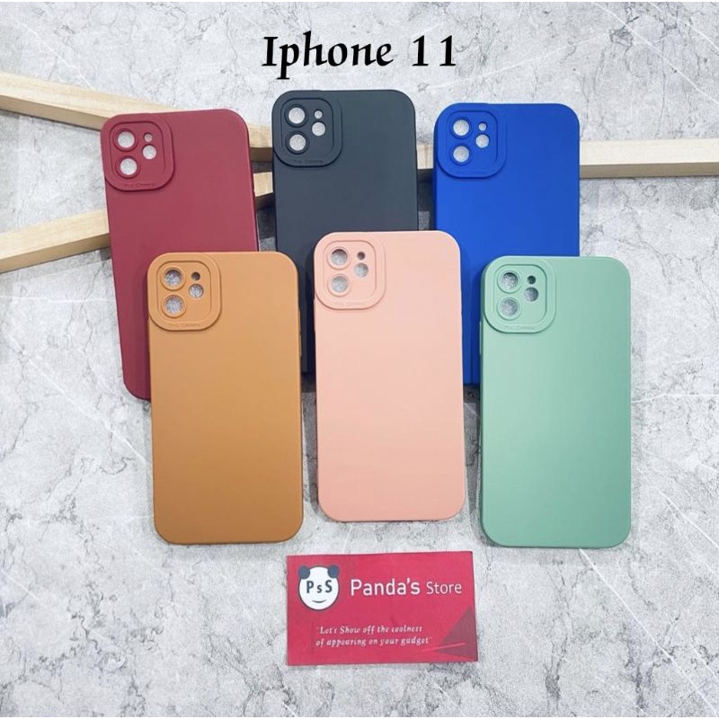 Softcase Pro Camera Iphone 11 Candy Case Full Color 3D Silikon TPU