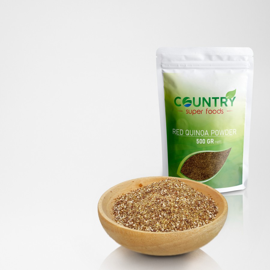 

[ 500 GR ] - Red Quinoa Powder | Tepung Quinoa Merah