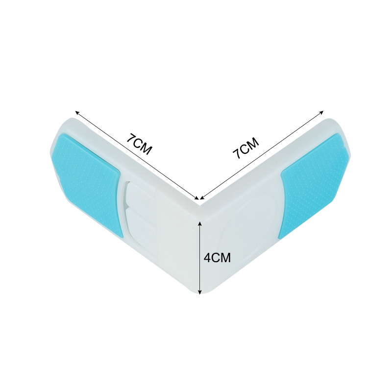 Kunci Pelindung Sudut Pintu Lemari / Laci Bahan Plastik Untuk Keamanan Bayi / Anak