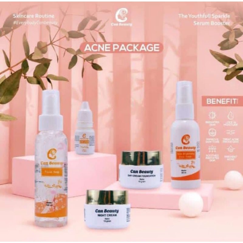 CAN BEAUTY/ACNE CAN BEAUTY PAKET LENGKAP